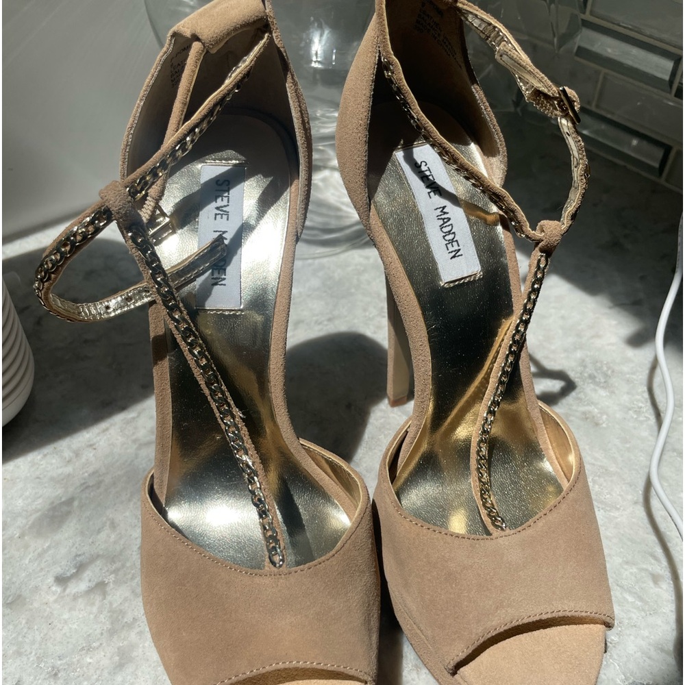 Steve Madden never worn t straps